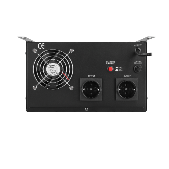 ДБЖ з правильною синусоїдою 24V LPY-W-PSW-2500VA+(1800Вт)17A/31A для LiFePO4