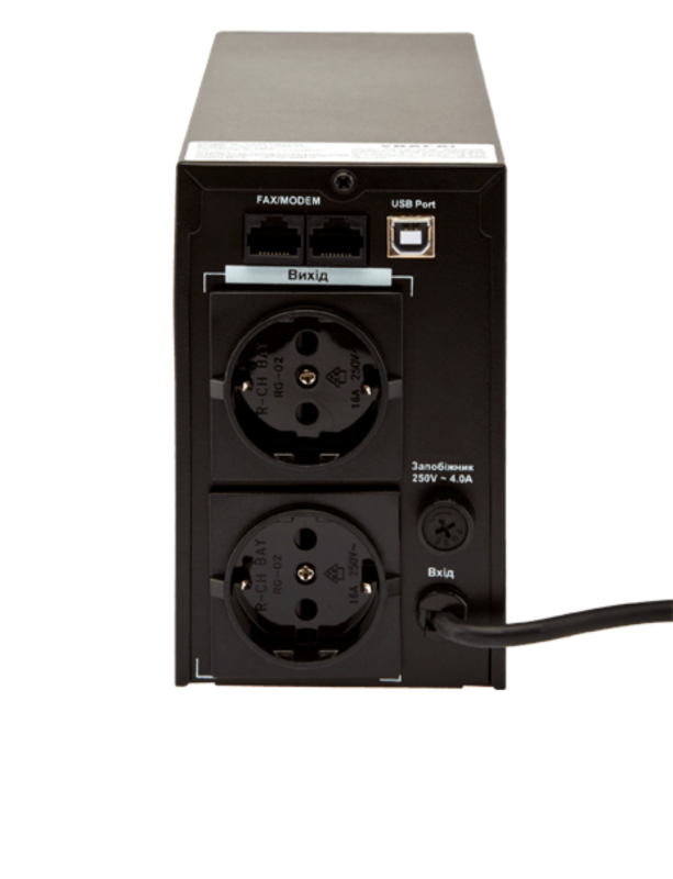 Лінійно-інтерактивне ДБЖ LP L650VA (390Вт)