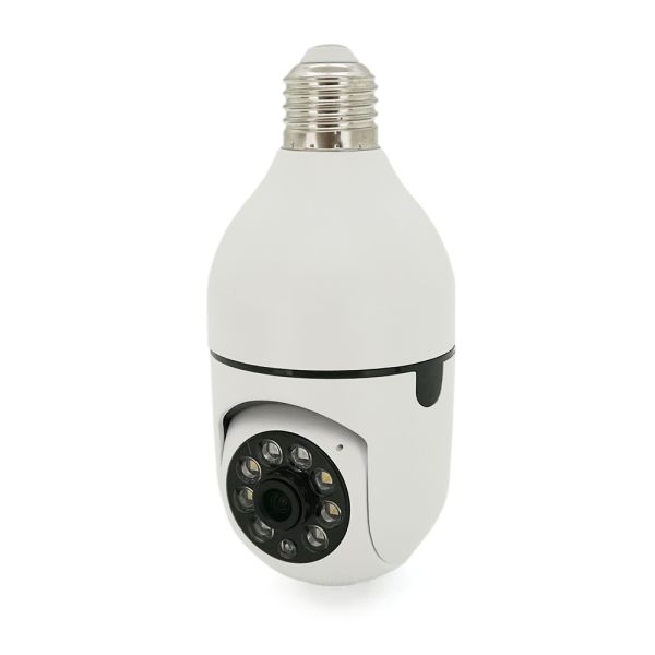4Мп Wi-Fi відеокамера вулична-внутрішня SD/картка PiPo PP-IPC30D2MP15 PTZ 2.8mm під цоколь Е27 ICSee