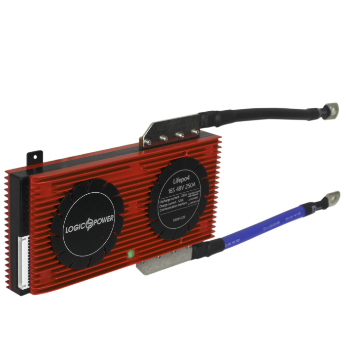Smart BMS плата LP LiFePO4 48V 16S Dis 250A Ch 125A UART+RS485+CAN
