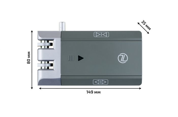 Розумний дверний замок невидимка SEVEN LOCK SL-7709 з Wi-Fi модулем