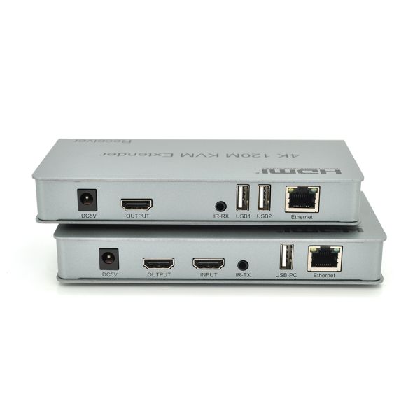 Одноканальний активний подовжувач HDMI сигналу UTP кабелю. Дальність передачі: до 100 метрів, cat5e/cat6e 1080P/3D. Управління через USB