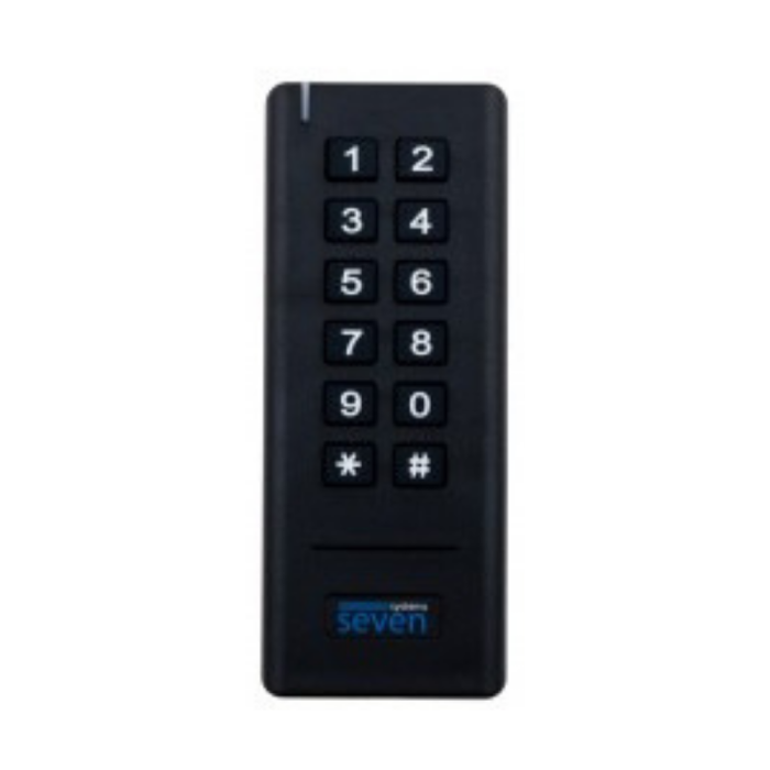 Бездротова клавіатура з вбудованим зчитувачем SEVEN LOCK SK-7712b