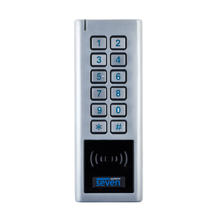 Бездротова клавіатура з вбудованим зчитувачем SEVEN LOCK SK-7713