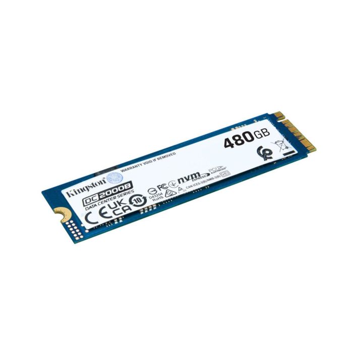 Накопичувач SSD M.2 Kingston DC2000B 480G NVMe 2280 PCIe 4.0 x4 3D NAND TLC (SEDC2000BM8/480G)