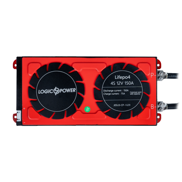 BMS плата LP LiFePO4 12V 4S Dis 150A Ch 75A