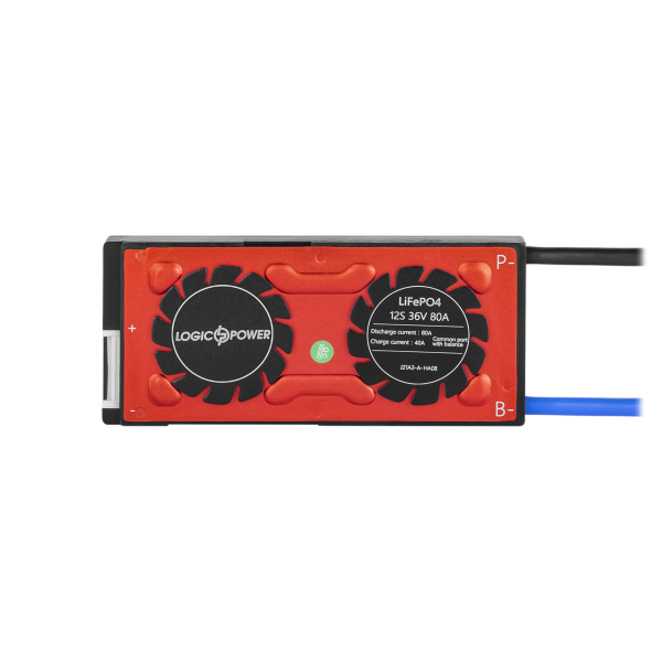 BMS плата LP LiFePO4 36V 12S Dis 80A Ch 40A