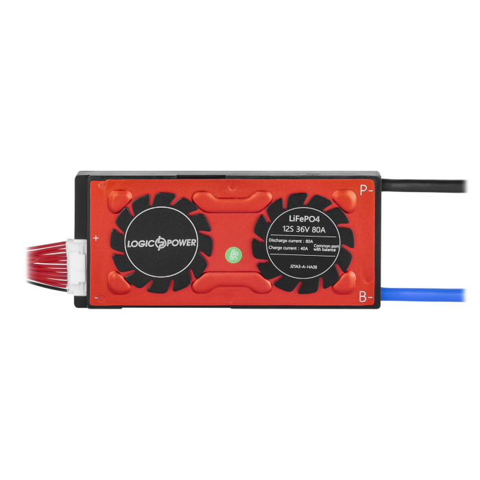 BMS плата LP LiFePO4 36V 12S Dis 80A Ch 40A