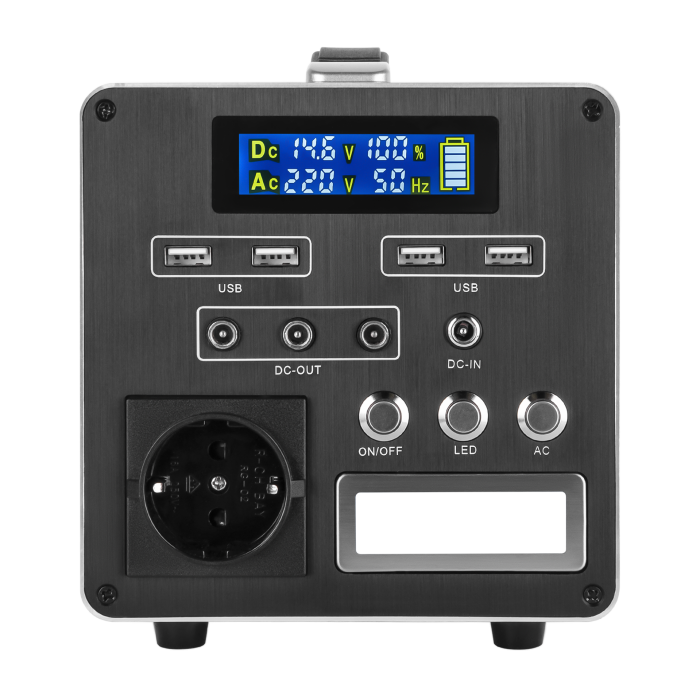 Багатофункціональна портативна зарядна станція LP CHARGER MPPT 500 (500W, 512Wh)