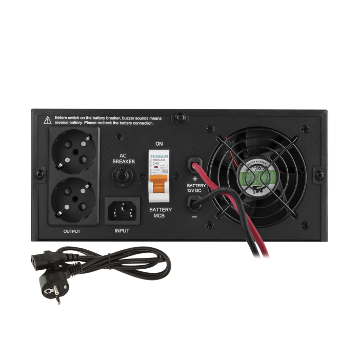 ДБЖ з правильною синусоїдою 12V LPE-B-PSW-430VA+ (300Вт) 1-15A