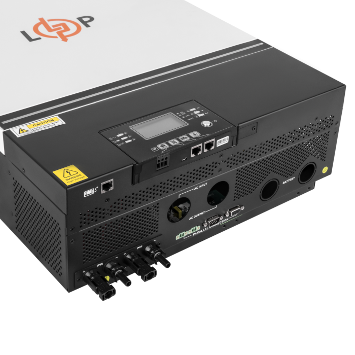 Гібридний сонячний інвертор (ДБЖ) LPW-HY-MAX-8000VA (8000Вт) 48V 80A MPPT 90-450V