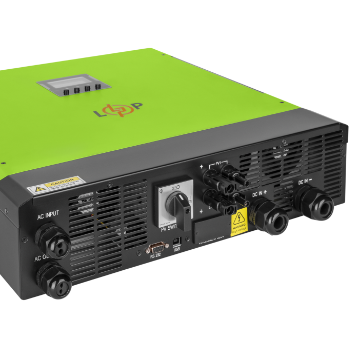 Гібридний сонячний інвертор (ДБЖ) LPW-VHY-G5532-5500VA (5500Вт) 48V 60A MPPT 120-450V ON-OFF GRID