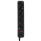 Мережевий фільтр LP-X5 4.5 м Black