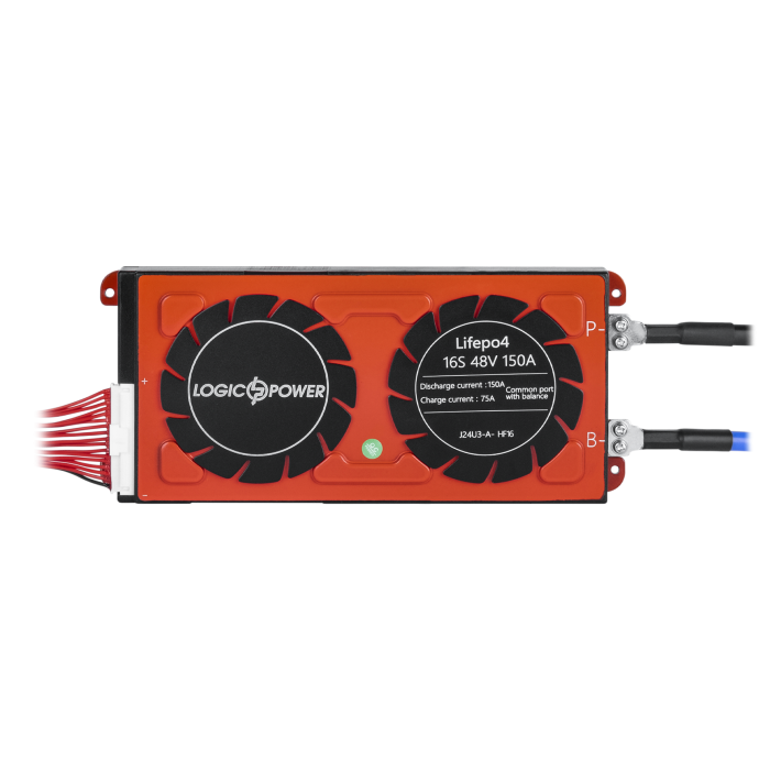 BMS плата LP LiFePO4 48V 16S Dis 150A Ch 75A