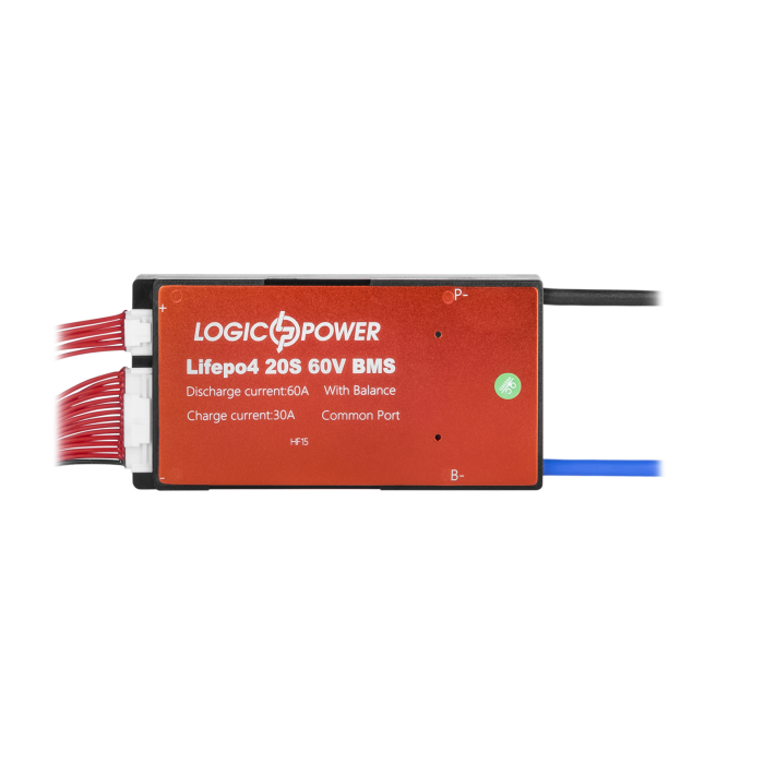 BMS плата LP LiFePO4 60V 20S Dis 60A Ch 30A
