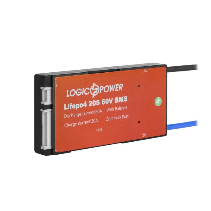 BMS плата LP LiFePO4 60V 20S Dis 60A Ch 30A