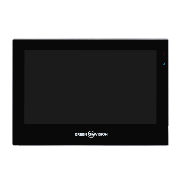 Кольоровий Wi-Fi AHD відеодомофон GV-060-AHD-M-VD7SD Black