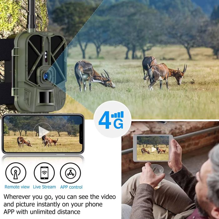 4G фотопастка Suntek HC-940Ultra Li (120MP, 8000mAh, Хмара)