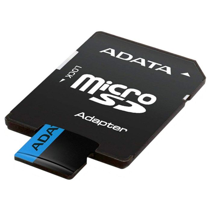 Карта пам'яті microSDHC (UHS-1) A-DATA Premier 32Gb Class 10 A1 (R-100Mb/s)  (adapter SD) (AUSDH32GUICL10A1-RA1)