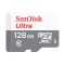Карта пам'яті microSDXC (UHS-1) SanDisk Ultra 128Gb class 10 A1 (100Mb/s) (4x6 pack size) (SDSQUNR-128G-GN3MN)