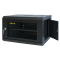 Шафа серверна настінна з полицею GEAR 6U 19'' 600x450x300 Чорна (GWMSN-6U-600-450)