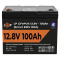 Акумулятор LP LiFePO4 12V (12,8V) - 100 Ah (1280Wh) (Smart BMS 100А) з BT пластик