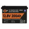 Акумулятор LP LiFePO4 12V (12,8V) - 200 Ah (2560Wh) (Smart BMS 150А) з BT пластик