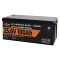 Акумулятор LP LiFePO4 24V (25,6V) - 100 Ah (2560Wh) (Smart BMS 100А) з BT пластик