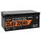 Акумулятор LP LiFePO4 24V (25,6V) - 200 Ah (5120Wh) (Smart BMS 100А) з BT пластик