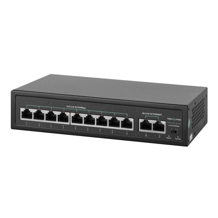 Комутатор мережевий POE GV-016-D-09+2P