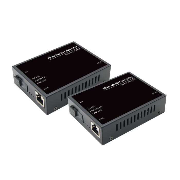 Медіаконвертер пара GV-1001F-F/X-20KM A\B