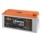 Акумулятор LP LiFePO4 24V (25,6V) - 100 Ah (2560Wh) (BMS 150/75А) пластик LCD для ДБЖ