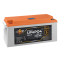 Акумулятор LP LiFePO4 24V (25,6V) - 100 Ah (2560Wh) (BMS 150/75А) пластик LCD для ДБЖ