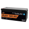 Акумулятор LP LiFePO4 25,6V - 120 Ah (3072Wh) (Smart BMS 100А) з BT пластик для ДБЖ