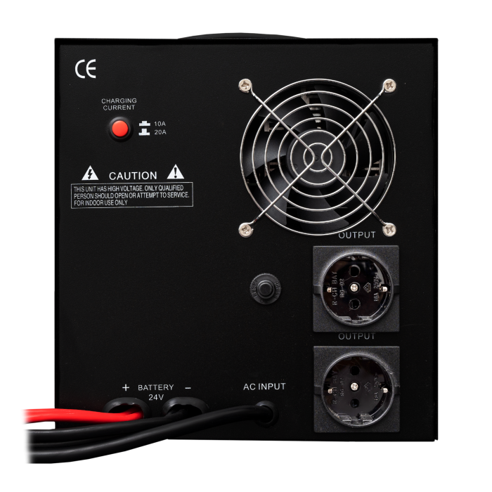 ДБЖ LogicPower LPY-PSW-2000VA+ (1400Вт) 10A/20A з правильною синусоїдою 24V