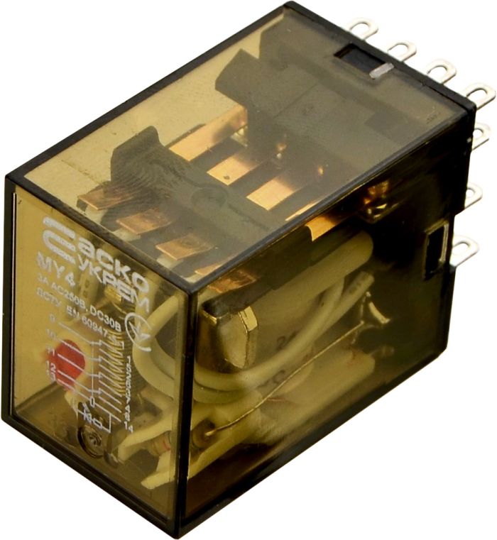 Реле МY4 (DC 24 V)