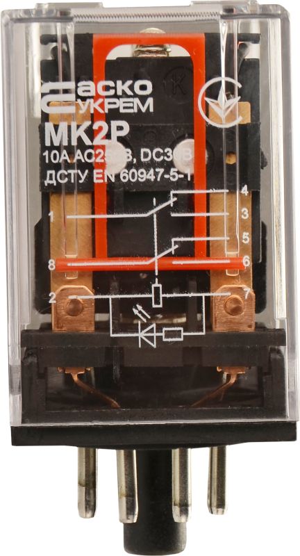 Реле МК2P (AC 24 V)