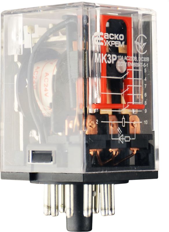 Реле МК3P (AC 24 V)