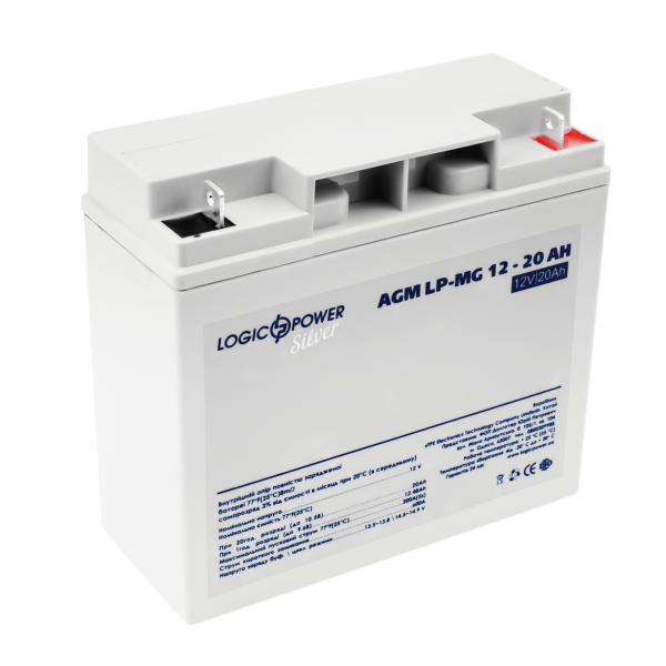 Акумулятор мультигелевий LP-MG 12V - 20 Ah Silver