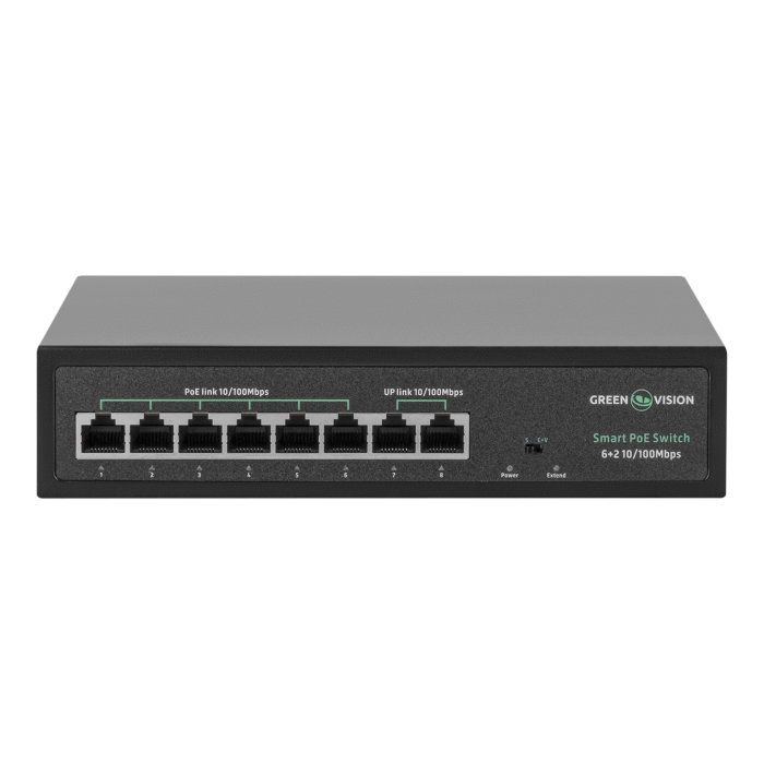 Комплект відеоспостереження на 2 IP камери 5MP для вулиці/будинку GreenVision GV-IP-K-W79/02 (Ultra AI)