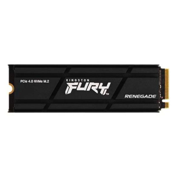 Накопичувач SSD M.2 Kingston FURY Renegade with Heatsink 1TB 2280 NVMe PCIe Gen 4.0 x4 3D TLC NAND (SFYRSK/1000G)