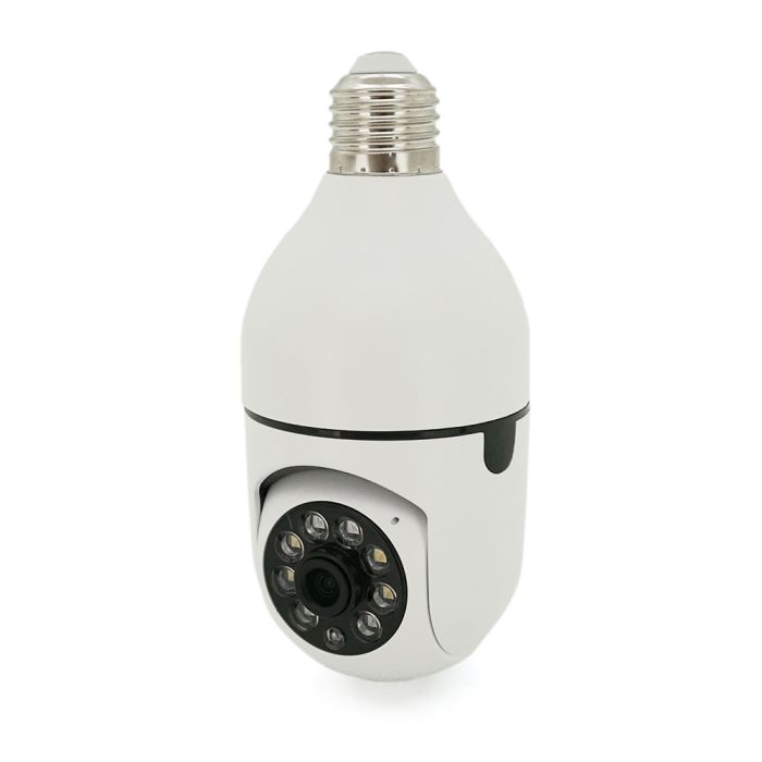 
					2Мп Wi-Fi відеокамера вулична-внутрішня SD/картка PiPo PP-IPC29D2MP15 PTZ 2.8mm під цоколь Е27 ICSee
