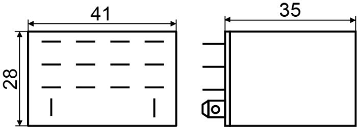 Реле LY4 (АС 36 V)