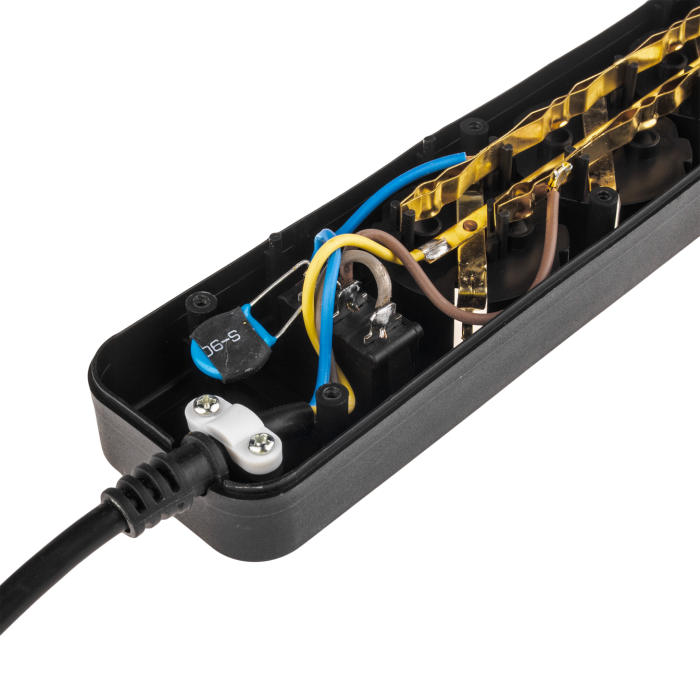 Мережевий фільтр LP-X5 10 м Black
