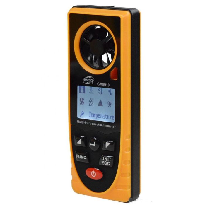 Багатофункціональний анемометр Benetech GM8910