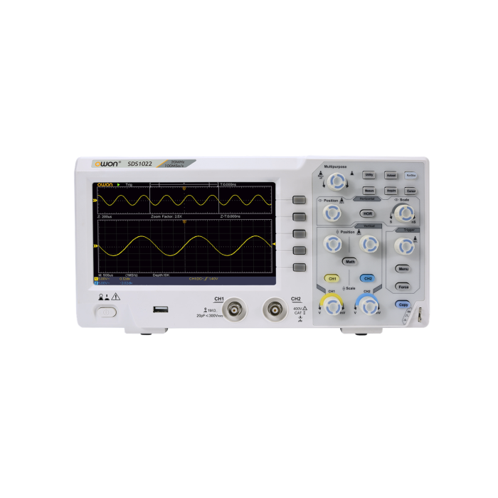 Цифровий осцилограф OWON SDS1022 (20 МГц, 2 канали)