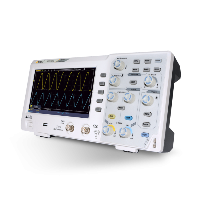 Цифровий осцилограф OWON SDS1022 (20 МГц, 2 канали)