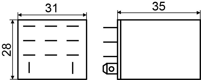 Реле LY3 (АС 24 V)