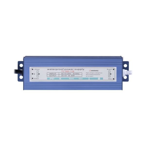 Імпульсний блок живлення герметичний GV-12V5А (60W)