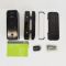 Smart замок ZKTeco GL300 left для скляних дверей зі сканером відбитку пальця і зчитувачем Mifare